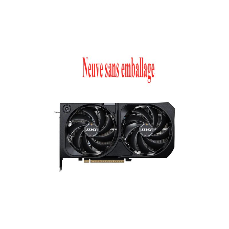 CARTE GRAPHIQUE MSI RTX 5070 12GO SHADOW 2X OC BULK (Neuve sans emballage )