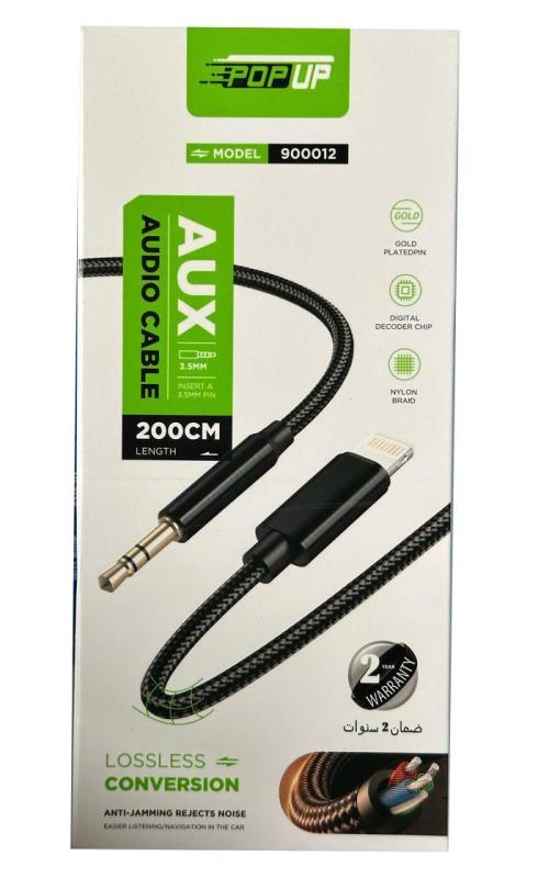 Cable Lightning To Auxiliaire