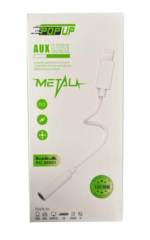 Adaptateur Lightning - Jack Audio